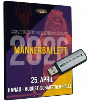 Deutsche Meisterschaft Männerballett 2026 auf USB-Stick